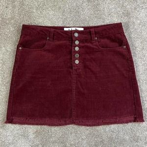 Retro corduroy skirt